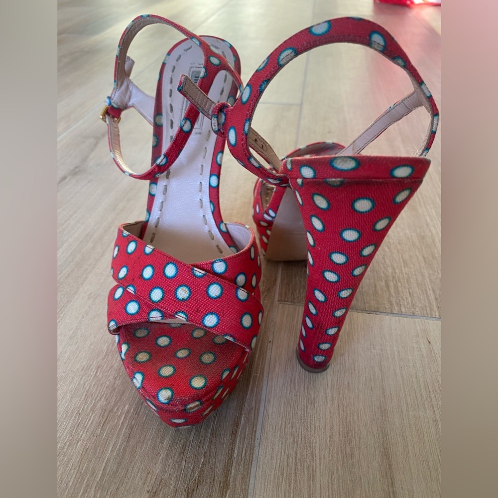 Miu Miu Stiletto Sandals Size 38.5
